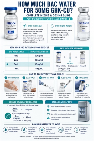 typical injectable dose ghk-cu dosage recommendations Dosage: A Doctor's Guide to Calculations, Mixing & Safety injectable ghk-cu How – How Much GHK- Cu Should I –