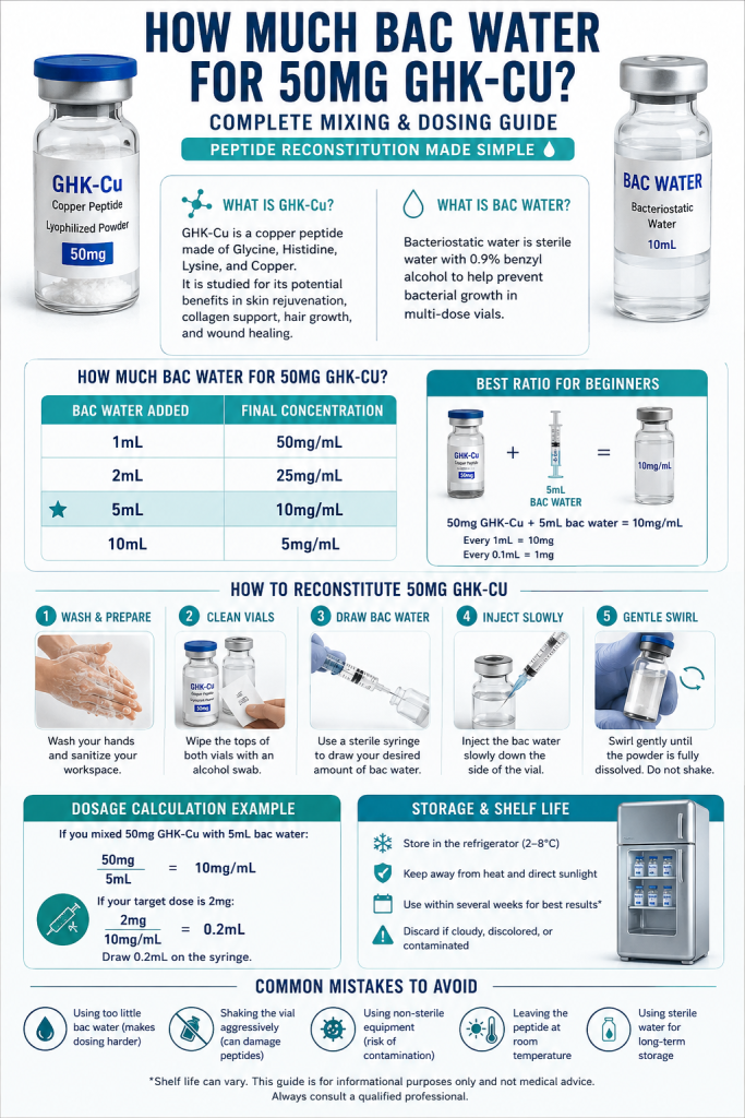 typical injectable dose ghk-cu dosage recommendations Dosage: A Doctor's Guide to Calculations, Mixing & Safety injectable ghk-cu How – How Much GHK- Cu Should I –