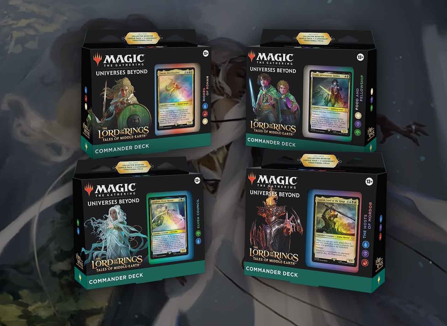 How to Upgrade All Four LOTR: Tales of Middle-earth Commander Precons