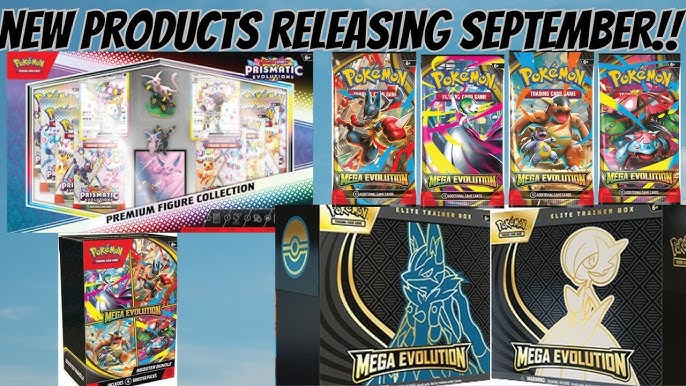 New Pokemon Product Release Schedule For September!!