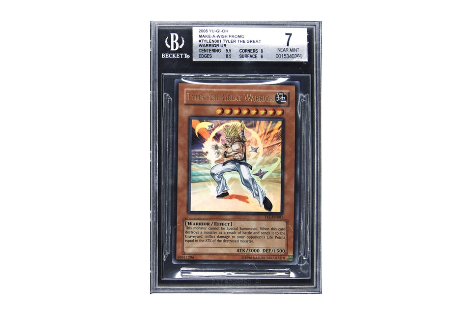 1/1 'Yu-Gi-Oh!' Tyler the Great Warrior Card Sold for Over $300,000 USD