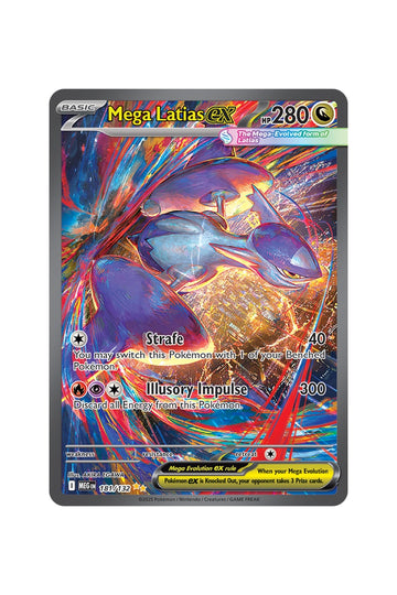 Pokémon TCG: Mega Evolution Illustration Card List