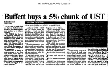 The Real Story of Buffett, Berkshire, and Tobacco