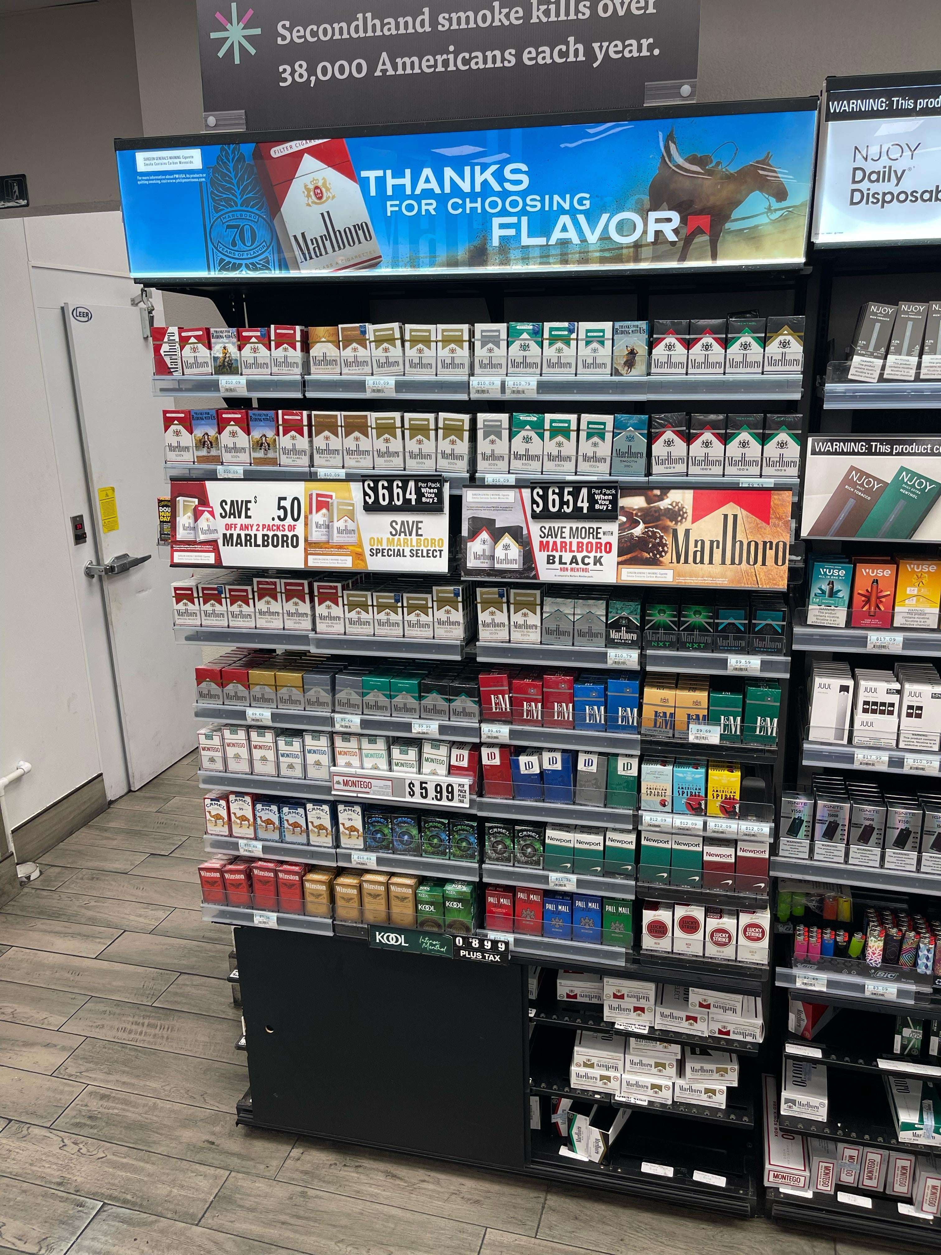 I work at a gas station and am new to cigarettes, what's the best option  here? : r/Cigarettes