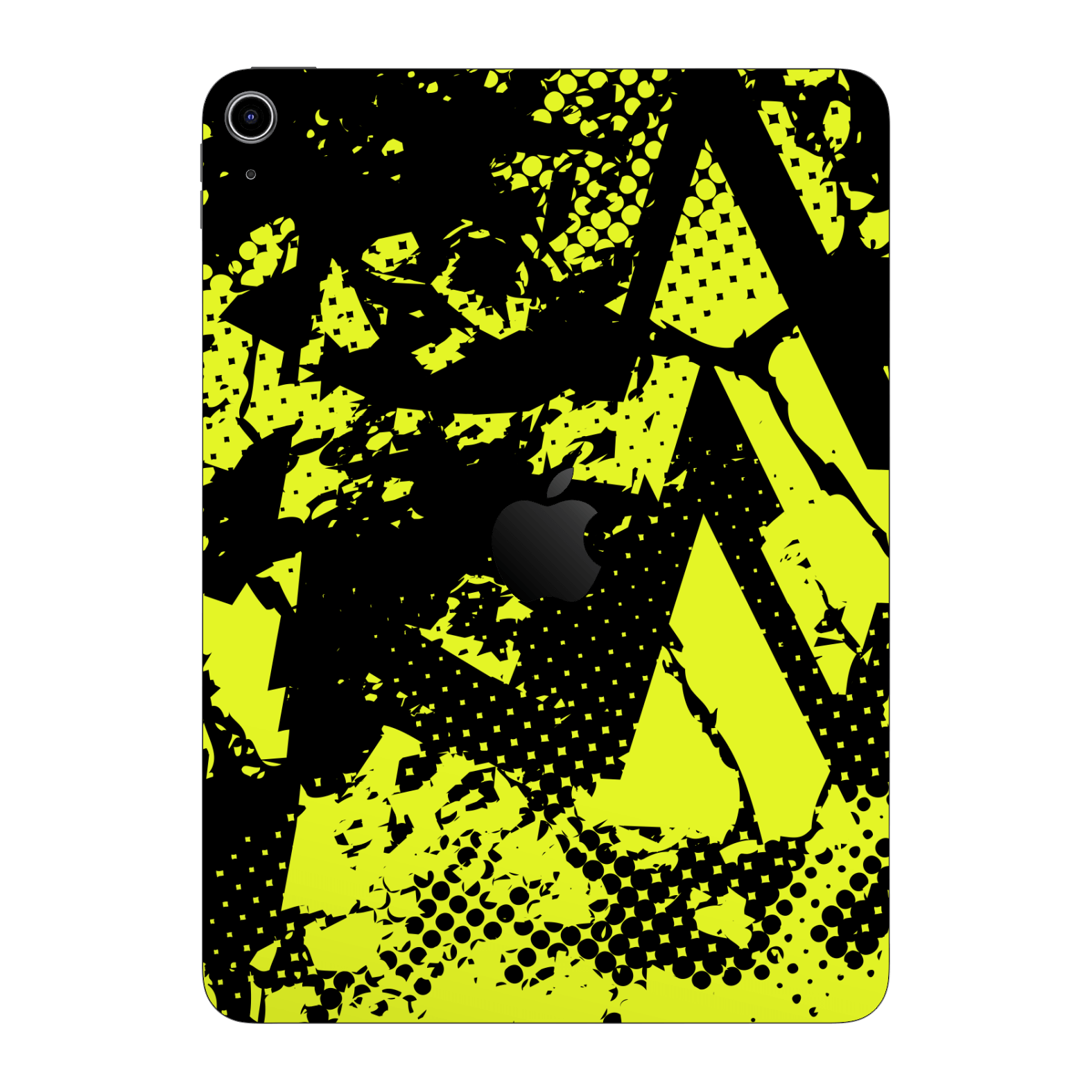 iPad 11 (A16) Print Printed Custom SIGNATURE Grunge Yellow Green Trace Skin Wrap Sticker Decal Cover Protector by QSKINZ | QSKINZ.COM