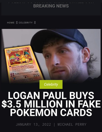 Logan Paul spent 3.5 mil on a fake box of cards : r/pokemon