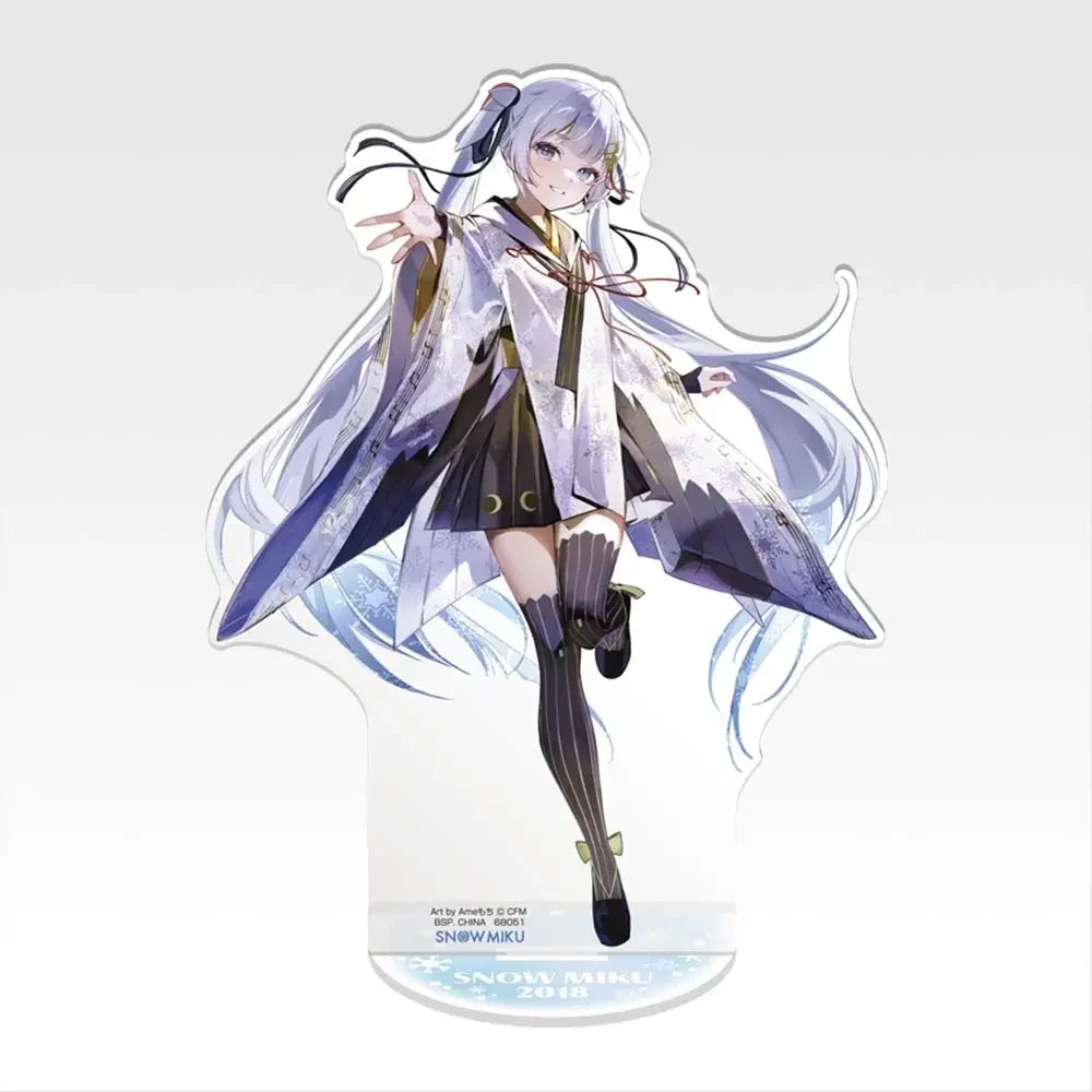 Ichiban Kuji Hatsune Miku / Vocaloid Prize J Snow Miku 2018 Big Acrylic Stand - Mandorama