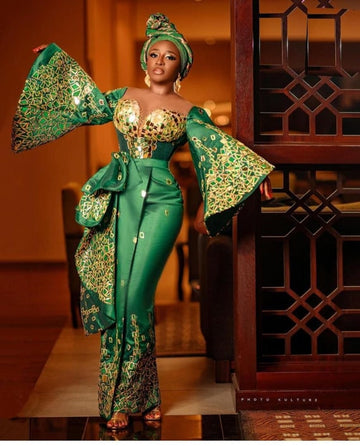 Elegant Women Dress, Event Dress, Wedding Guest Outfit, African Styles, African Print Fashion, African Designs, Wedding Dress, Church Wear