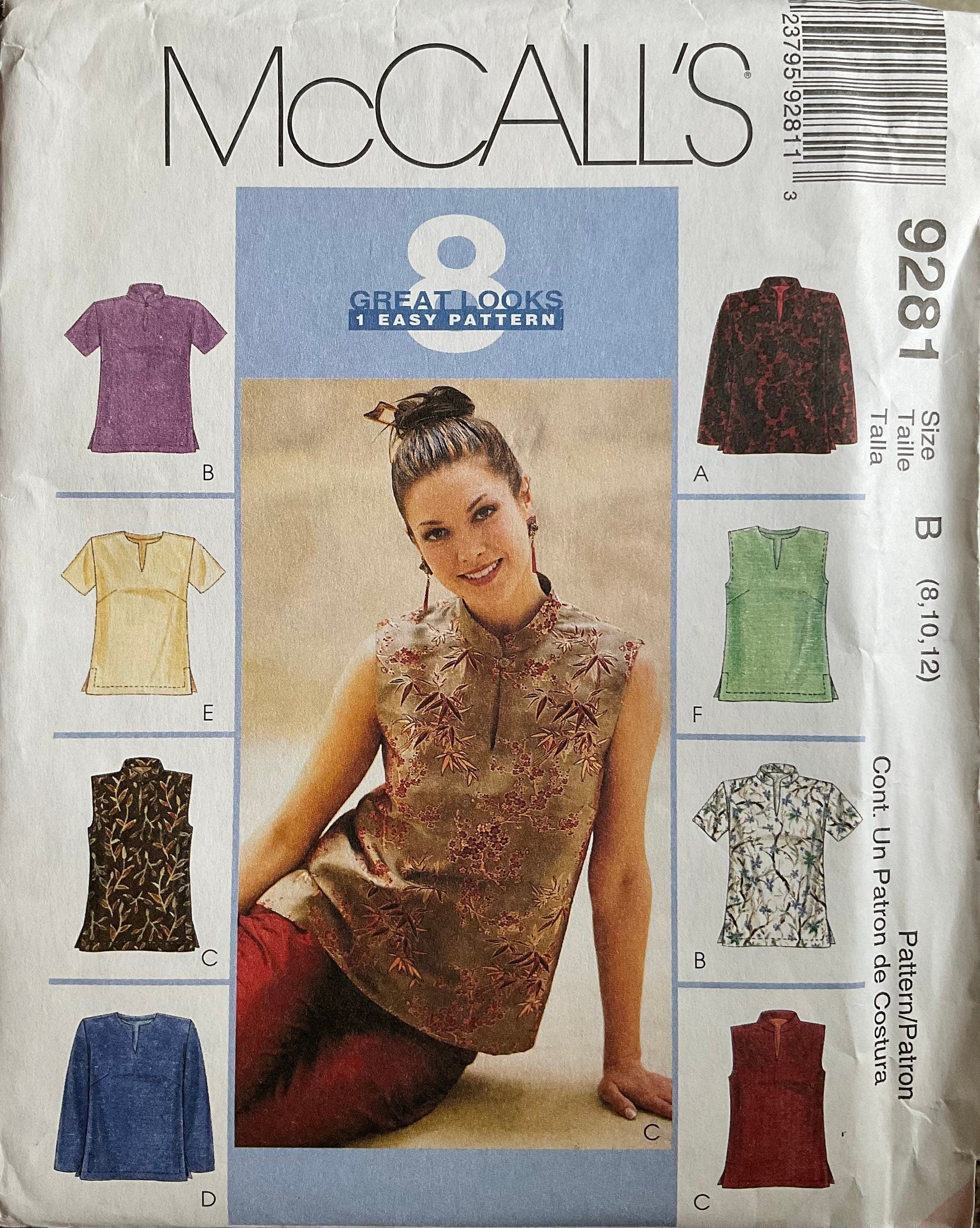 McCall's 9281 Sewing Pattern (Vintage) UNCUT
