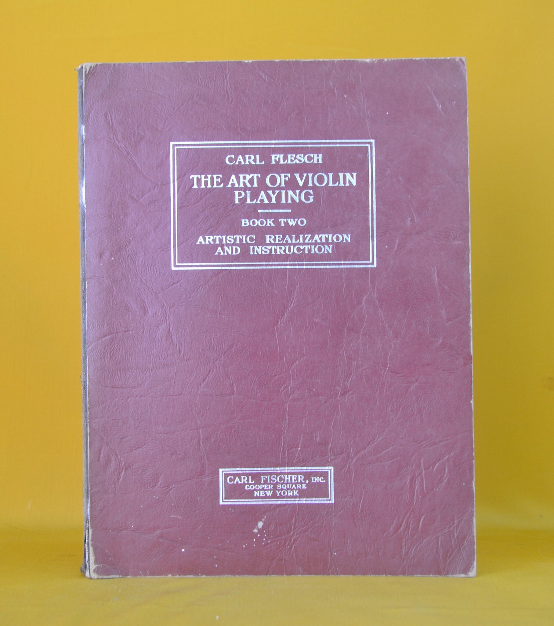 Art of Violin Playing: Book One, Carl Flesch