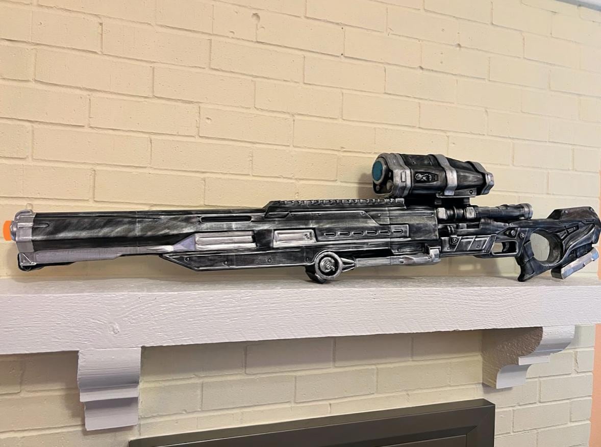 Longshot sniper rifle Gears of War 1:1 cosplay prop replica