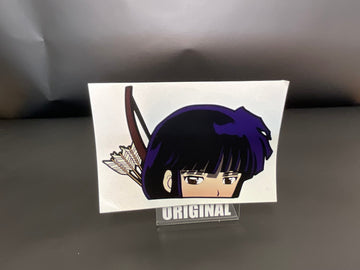 Kikyo (Inuyasha) Peeker Anime Decal
