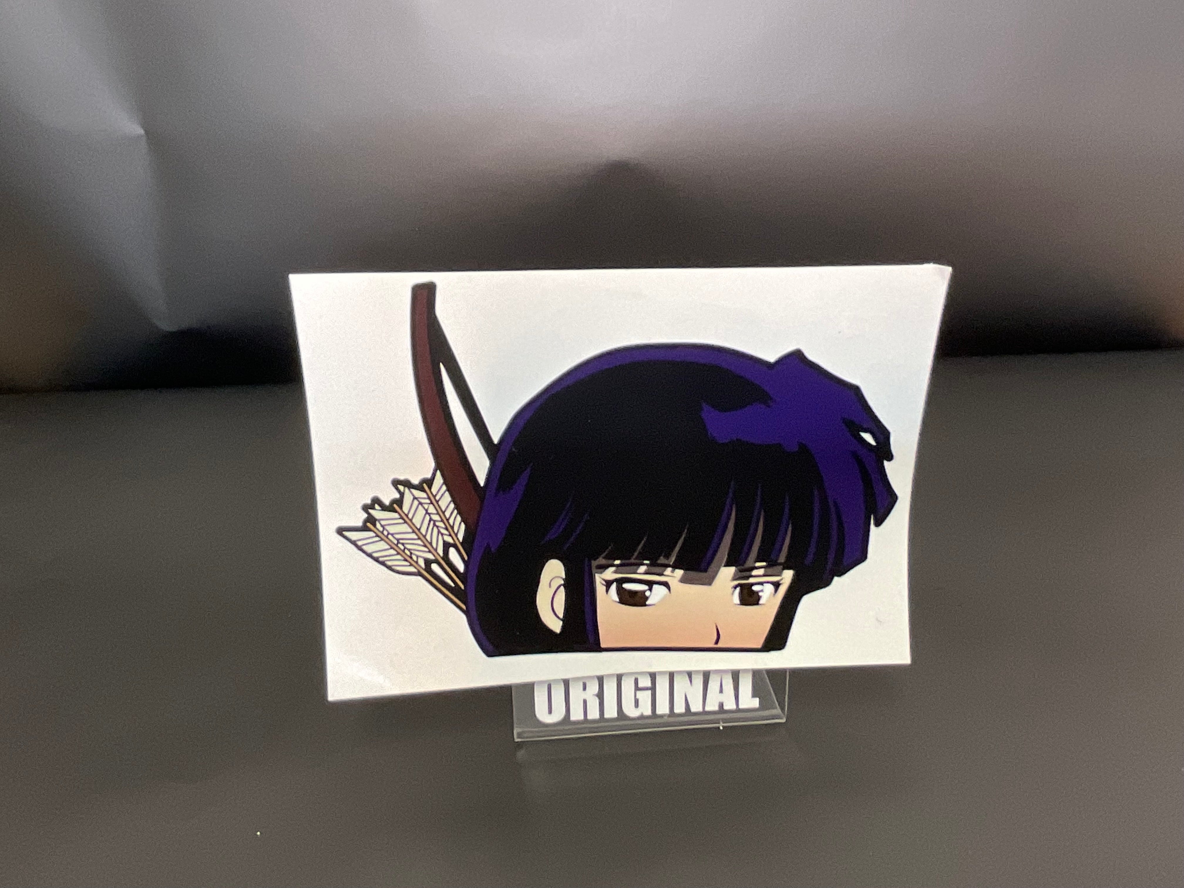 Kikyo (Inuyasha) Peeker Anime Decal