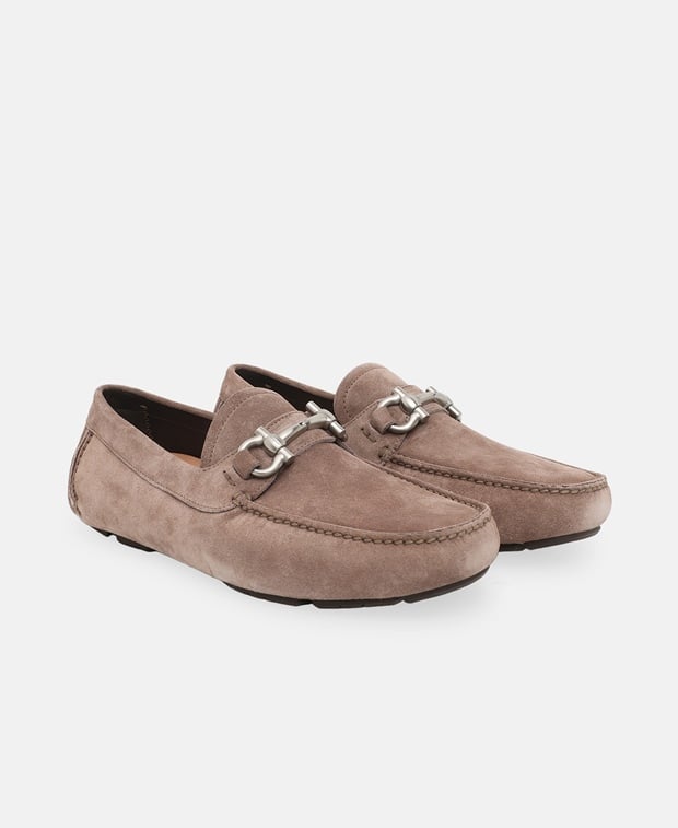 Salvatore Ferragamo Parigi eco Moccasins Black
