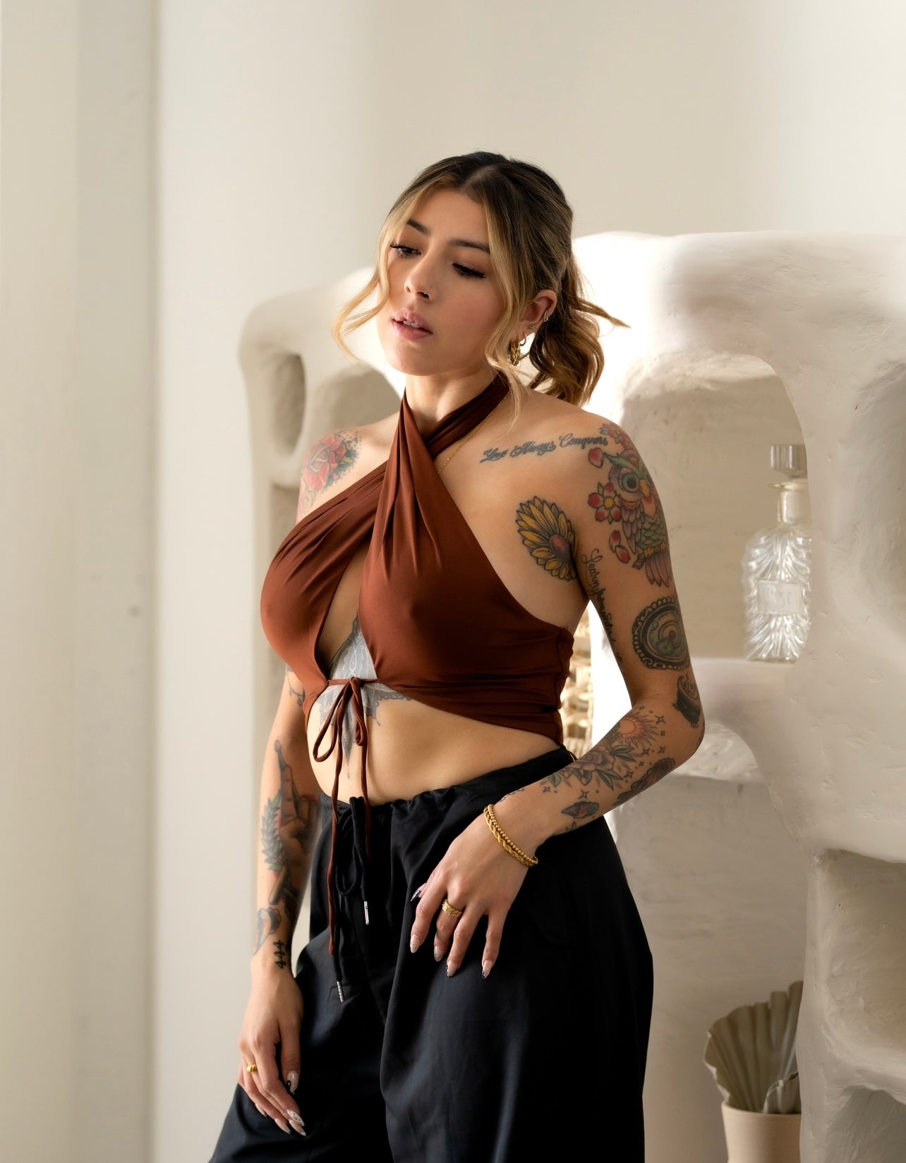 "Espresso Me" top