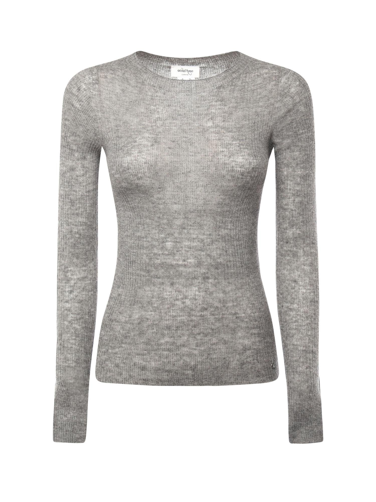 Maglia in misto lana DK9264 GREY OTTOD'AME