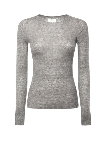 Maglia in misto lana DK9264 GREY OTTOD'AME
