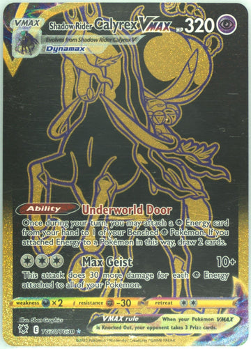 Full Art/Shadow Rider Calyrex Vmax (TG30) 2022 Pokemon Sword & Shield Astral Radiance