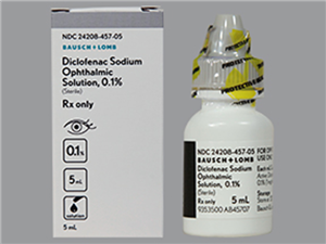 Diclofenac Sodium Opthalmic Solution 0.1%-Rx-Saratoga Horse Rx-Saratoga Horse Rx