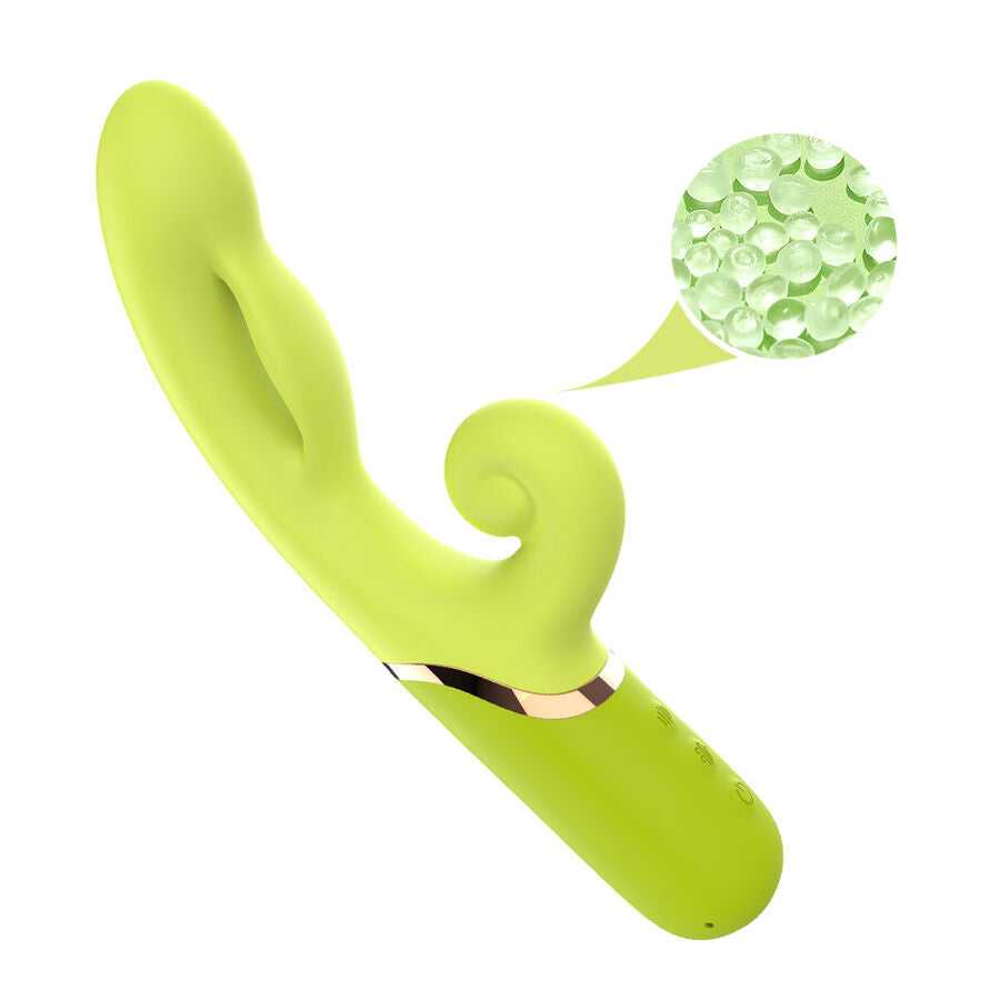 Vibromasseur Gonflable Point A Tête Plate Étanche Rechargeable - Armony