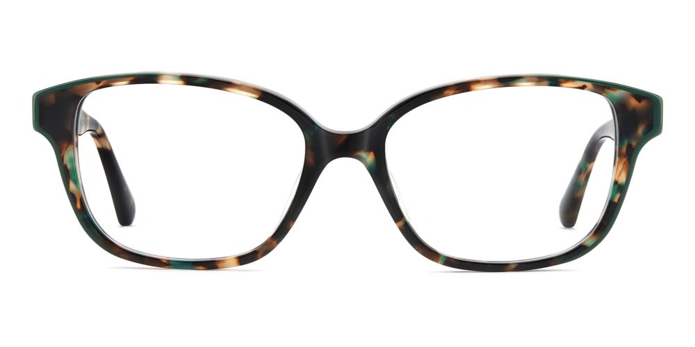 Kate Spade Ks Cherette 2 Women Green Rectangle Eyeglasses