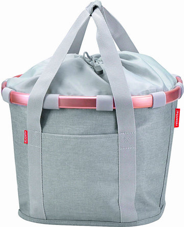 KLICKfix Bikebasket Lenkertasche twist sky rose 15 L