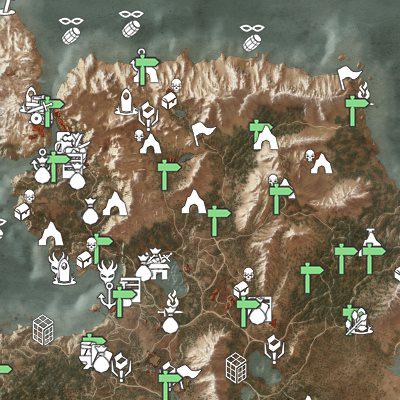 Interactive map of Skellige (All shopkeepers, gwent players, locations etc) : r/witcher