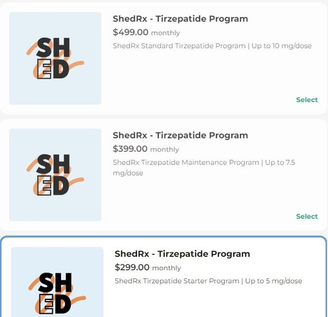 Is this fair pricing? Any good/bad experienced with ShredRX? : r/compoundedtirzepatide