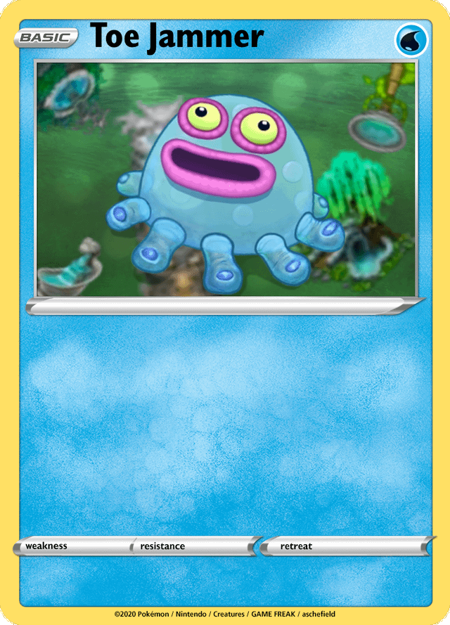 I've made a while ago some MSM Pokemon cards, so i decided to share them: : r/MySingingMonsters
