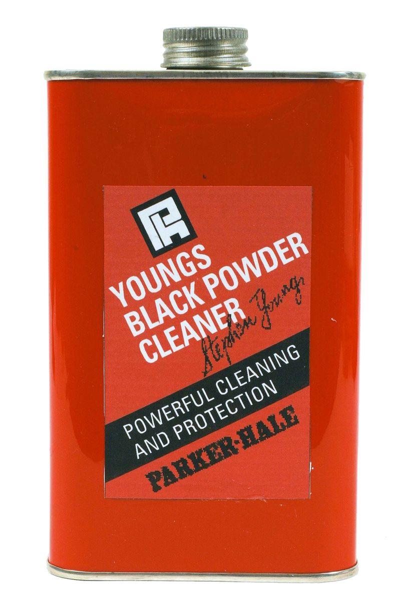 Parker-Hale 500ml Screw Tin Youngs Black Powder Cleaner