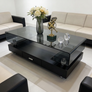 The Phantom Glass Coffee Table (120 cm)