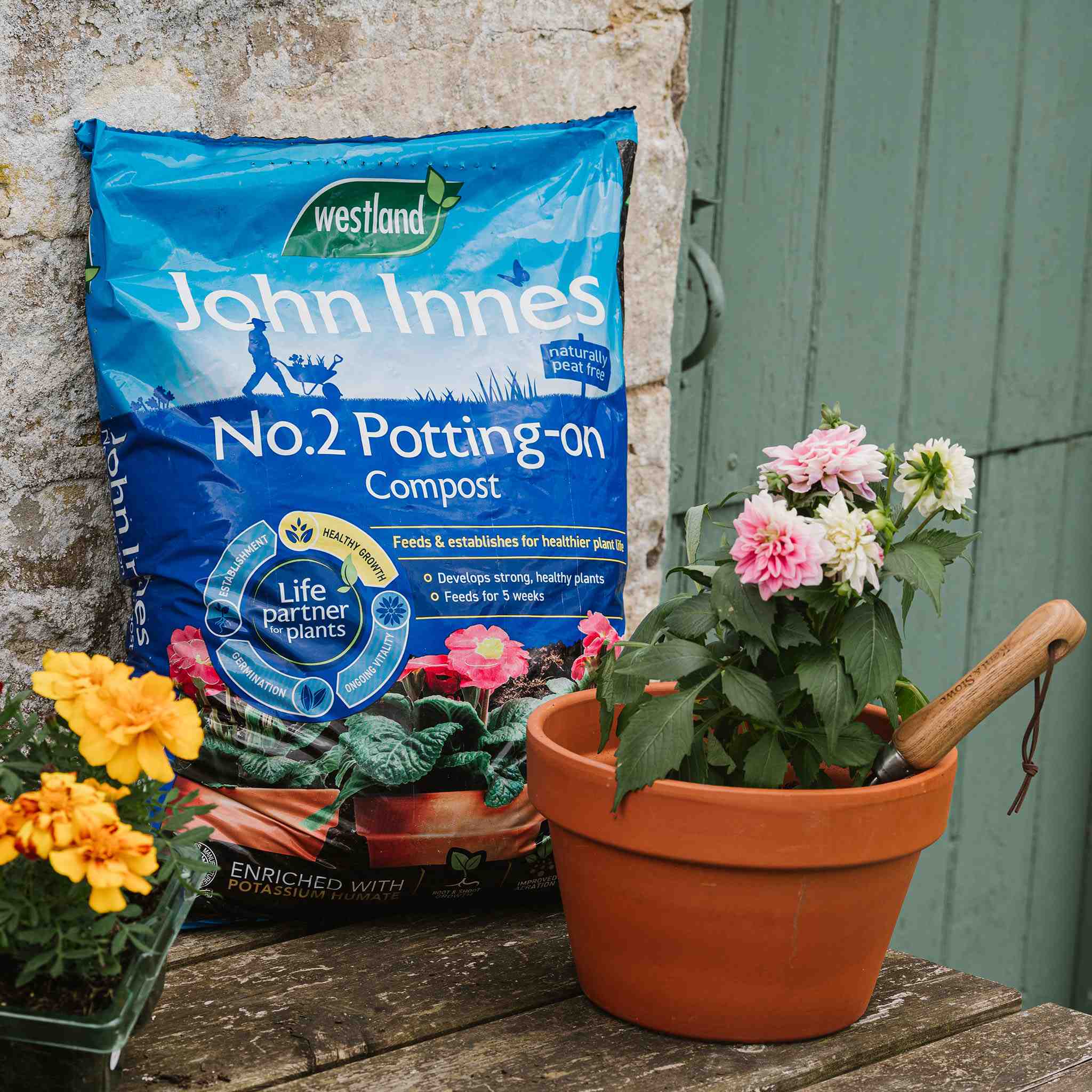 John Innes Peat Free No.2 Potting On Compost 28L