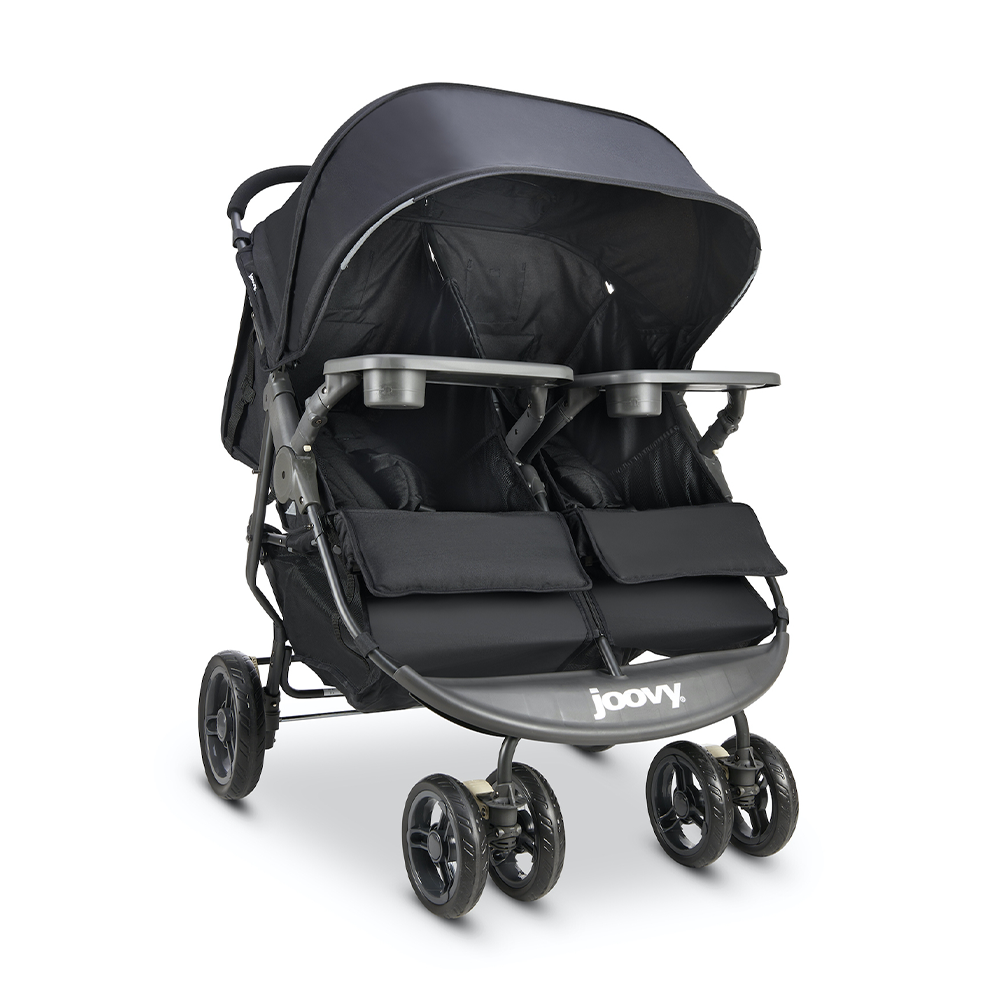 Scooter X2 With Child Tray Side By Side Double Stroller