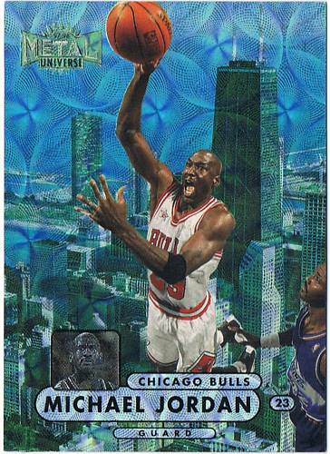 This Michael Jordan basketball card remains a real gem