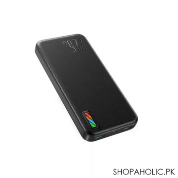 joyroom 22.5w fast charging 10000 mah power bank, black, jr qp194 main image