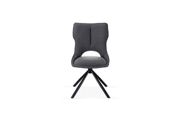 Roseland 360 Swivel Grey Dining Chair – Modern Comfortable Dining Seating