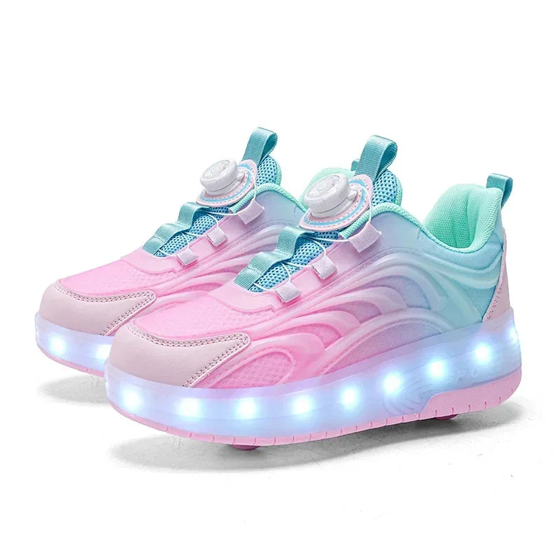 Kids' Sneakers - Low-Top Sneakers - Elastic All-Season Shoes