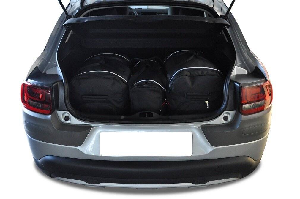 Kjust Kjust Reistassenset voor Citroen C4 Cactus 2014-2017 - Set van 3 Tassen met 2 Roltassen en 1 Sporttas Harvest Automotive 1
