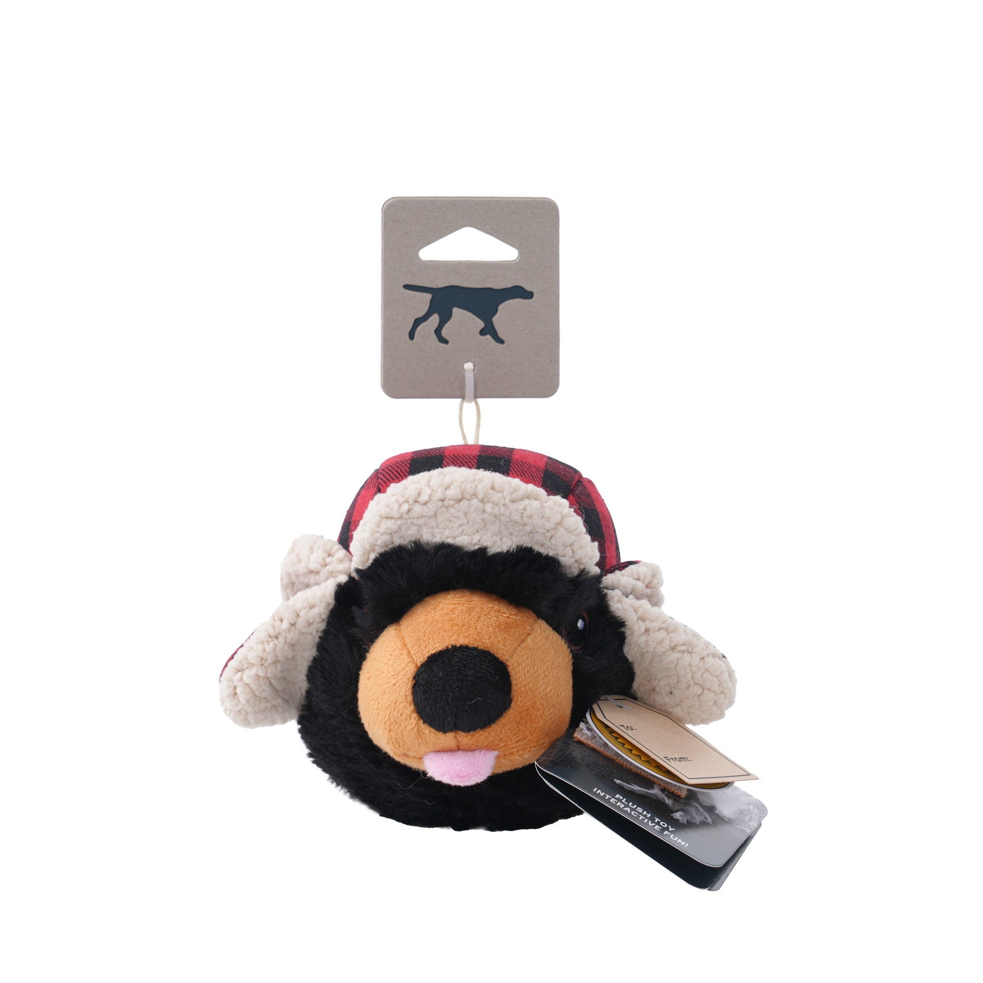 Flapjack Hat Bear - Dog Toy - Home & Living >> Pet Food & Accessories - by Tall Tails
