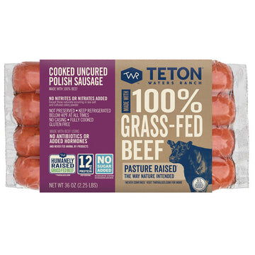 Teton Waters Ranch Polish Sausage, 3 oz, 12-count