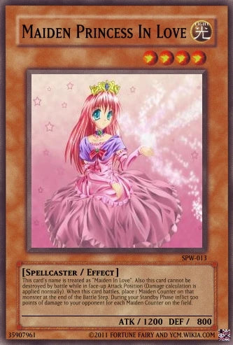 Maiden Princess In Love | Yu-Gi-Oh Card Maker Wiki