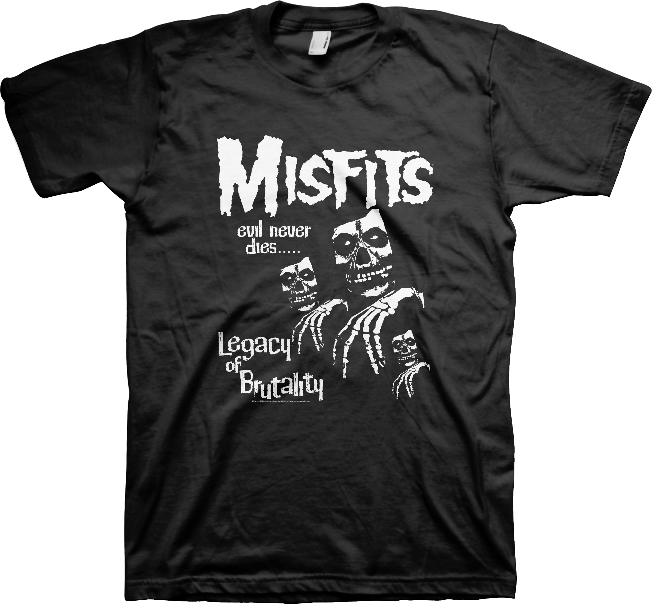 Legacy Of Brutality Evil Cover Misfits T-Shirt