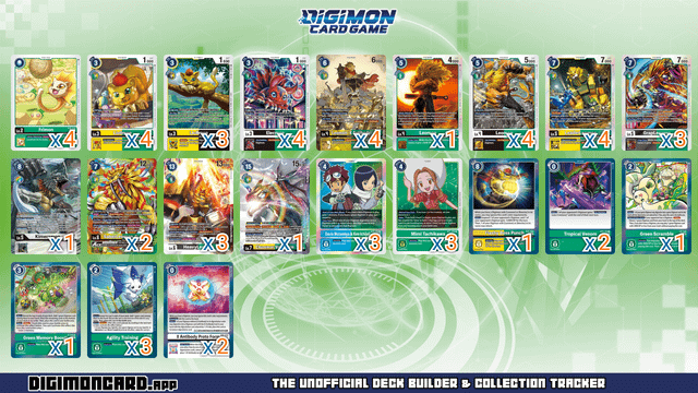 Leomon Deck Build BT22 : r/DigimonCardGame2020