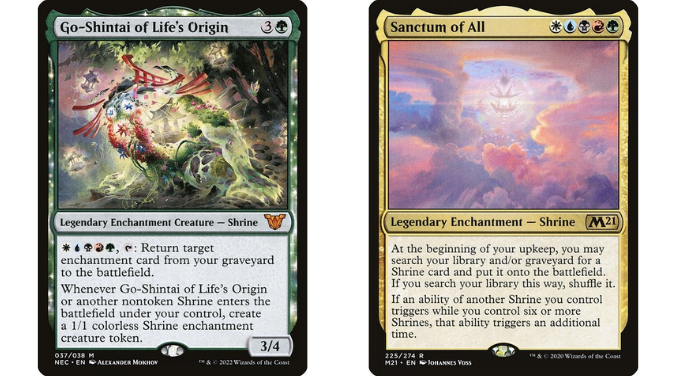 Magic the Gathering's Avatar Brings Powerful New Shrines to Commander