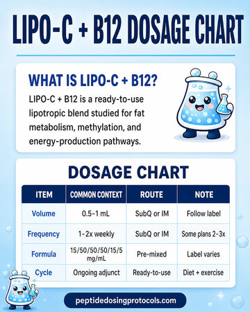 Lipo-C Peptide Dosing Guide: Lipotropic Injection Protocol & Safety (2026)