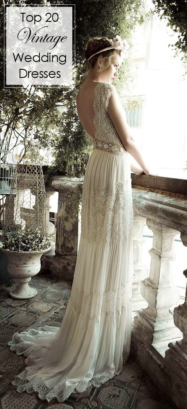 Top 20 Vintage Wedding Dresses for 2016 Brides Blog