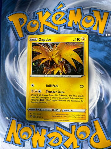 Zapdos Rare Holo SWSH04: Vivid Voltage