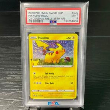 2020 Pokemon SWSH Promo Pikachu Holo #39