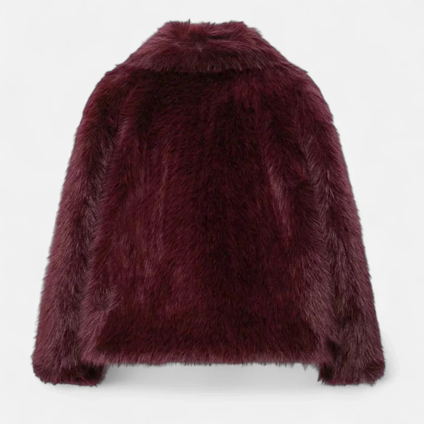 Manteau en fausse fourrure pour femme