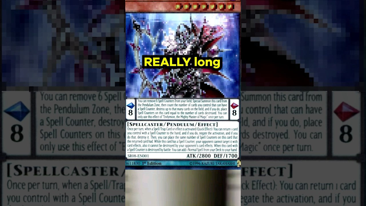 The LONGEST Yu-Gi-Oh card text ever!